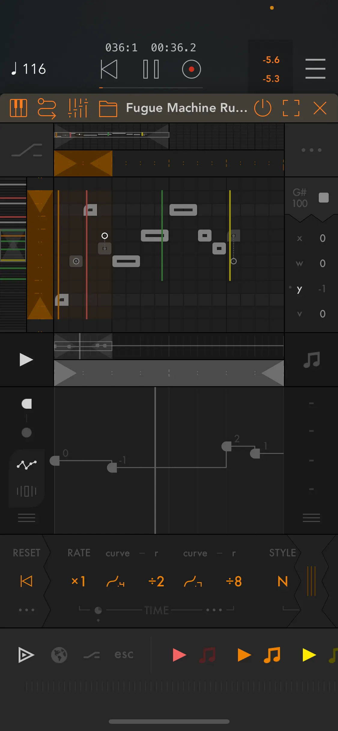 #5. Fugue Machine Rubato (iOS) Door: Alexandernaut