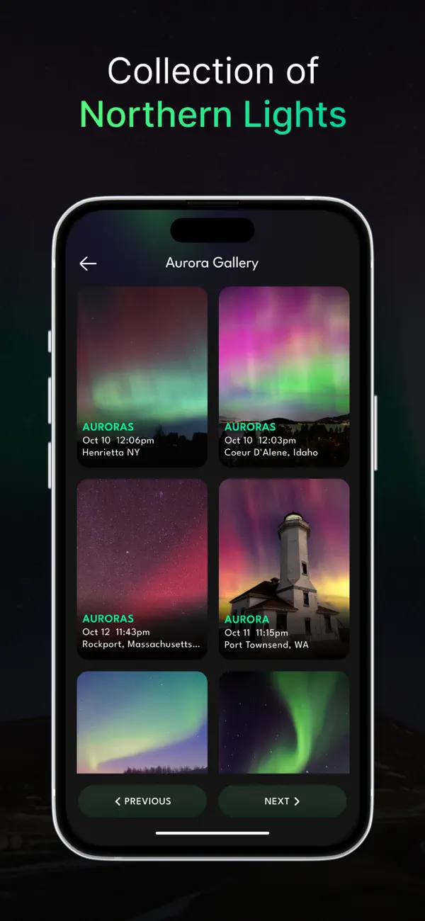 Screenshot #3 pour Aurora Alerts & Forecast
