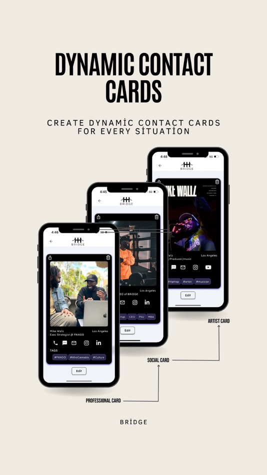 #2. BRiDGE: Smart Contact Book (iOS) 由: The Bridge App, Inc