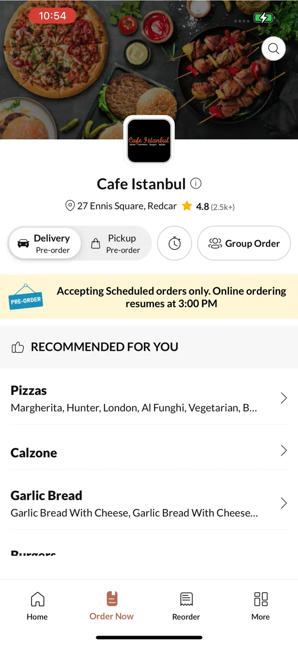 Screenshot #3 pour Cafe Istanbul.