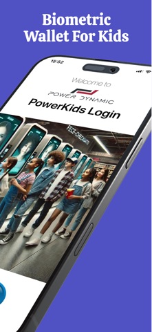 PowerKids Biometric Wallet screenshot