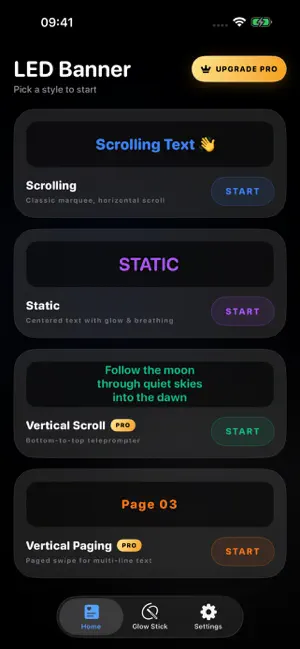 LED Banner - Pocket Sign App screenshot 1