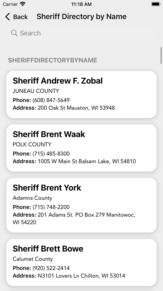 #3. WI Sheriffs & Deputy Sheriffs (iOS) 由: Wisconsin Sheriffs & Deputy Sheriffs Association