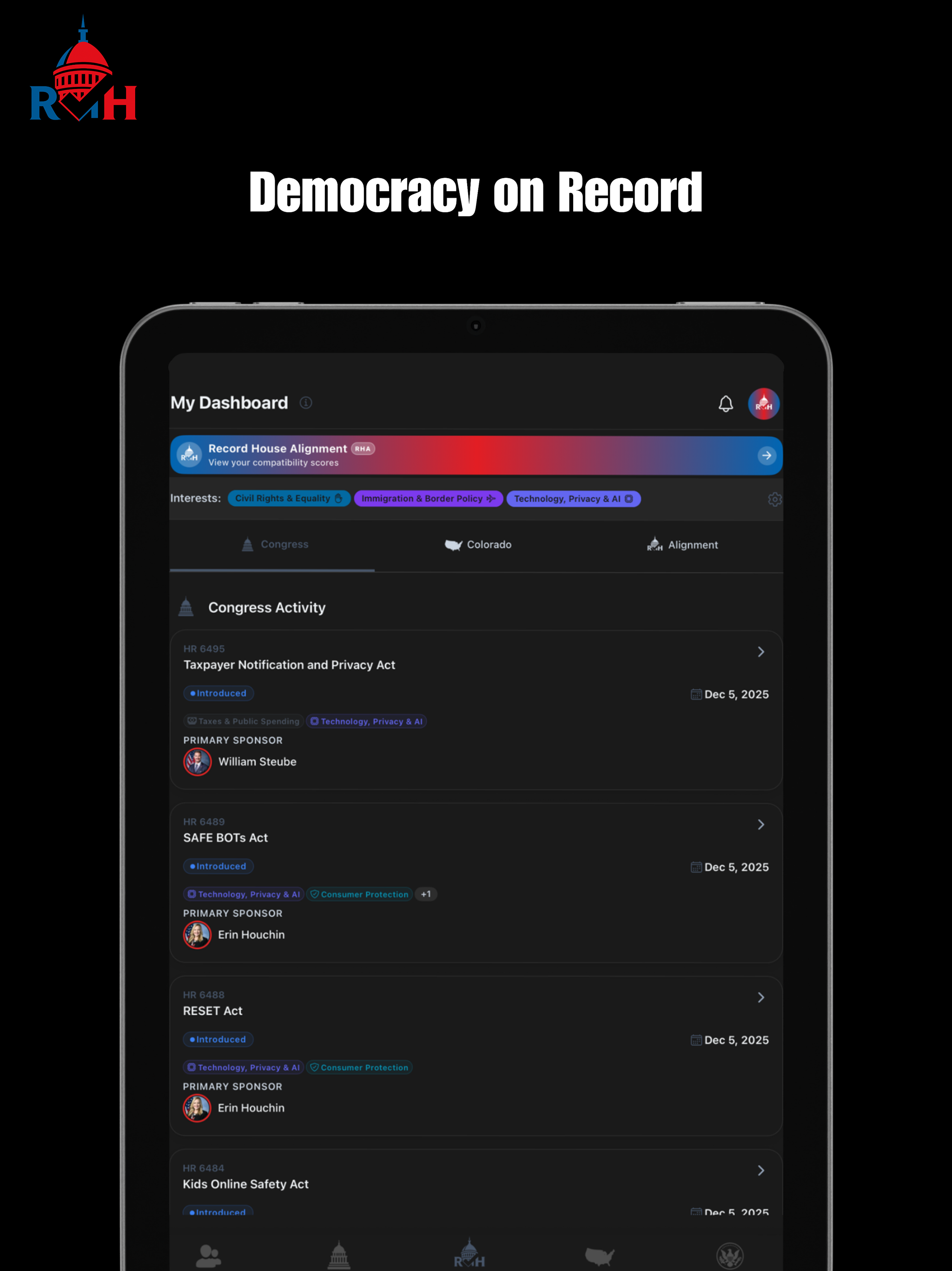 RecordHouse.io screenshot 11