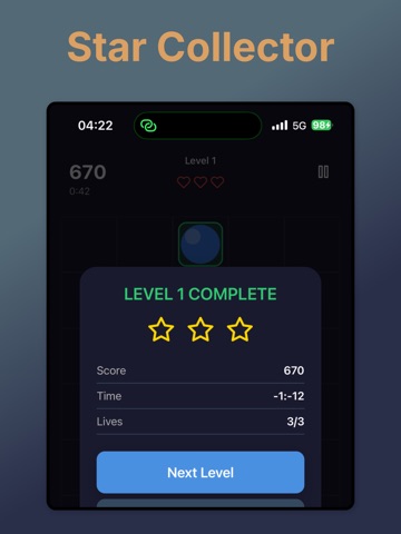 BallRush game iPad screenshot