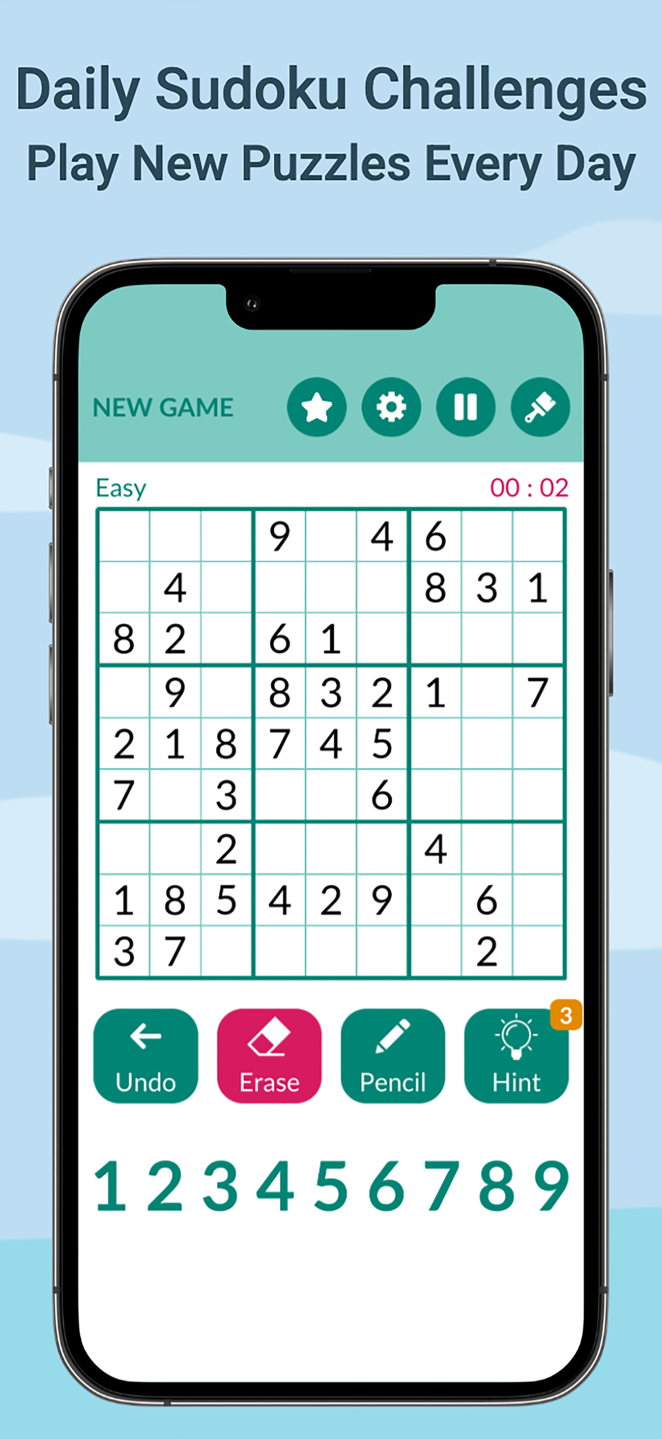 Sudoku Master : Brain Games screenshot 4