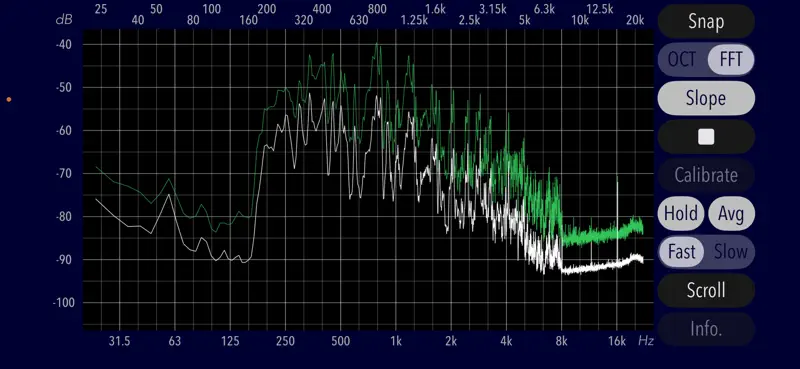 Audio Frequency Analyzer screenshot 6 of 7