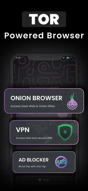 Tor Browsing & VPN Security screenshot 1