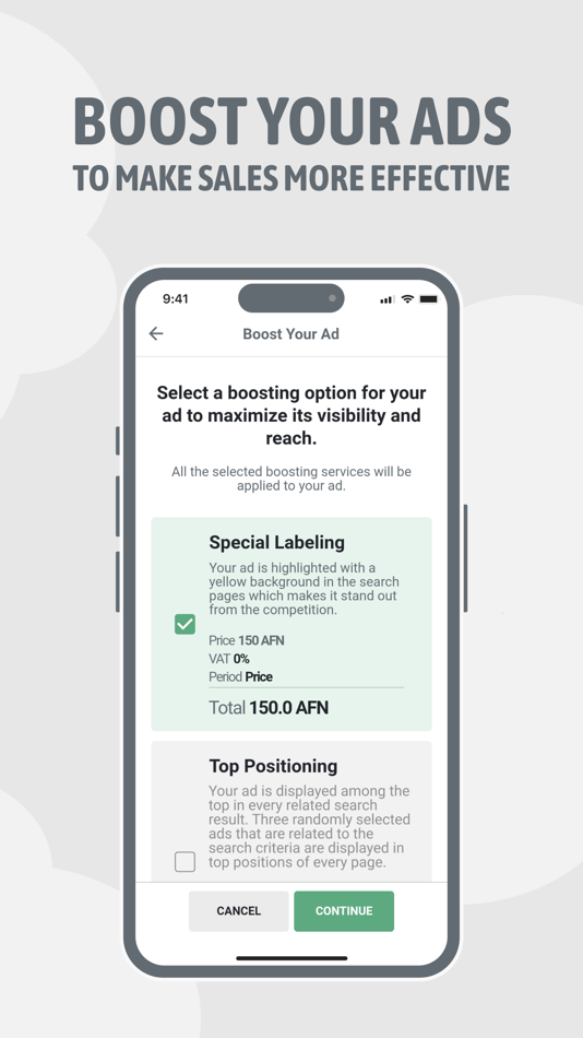 #8. Leelam.af Bazaar | Sell & Buy (iOS) 由: Pazar3