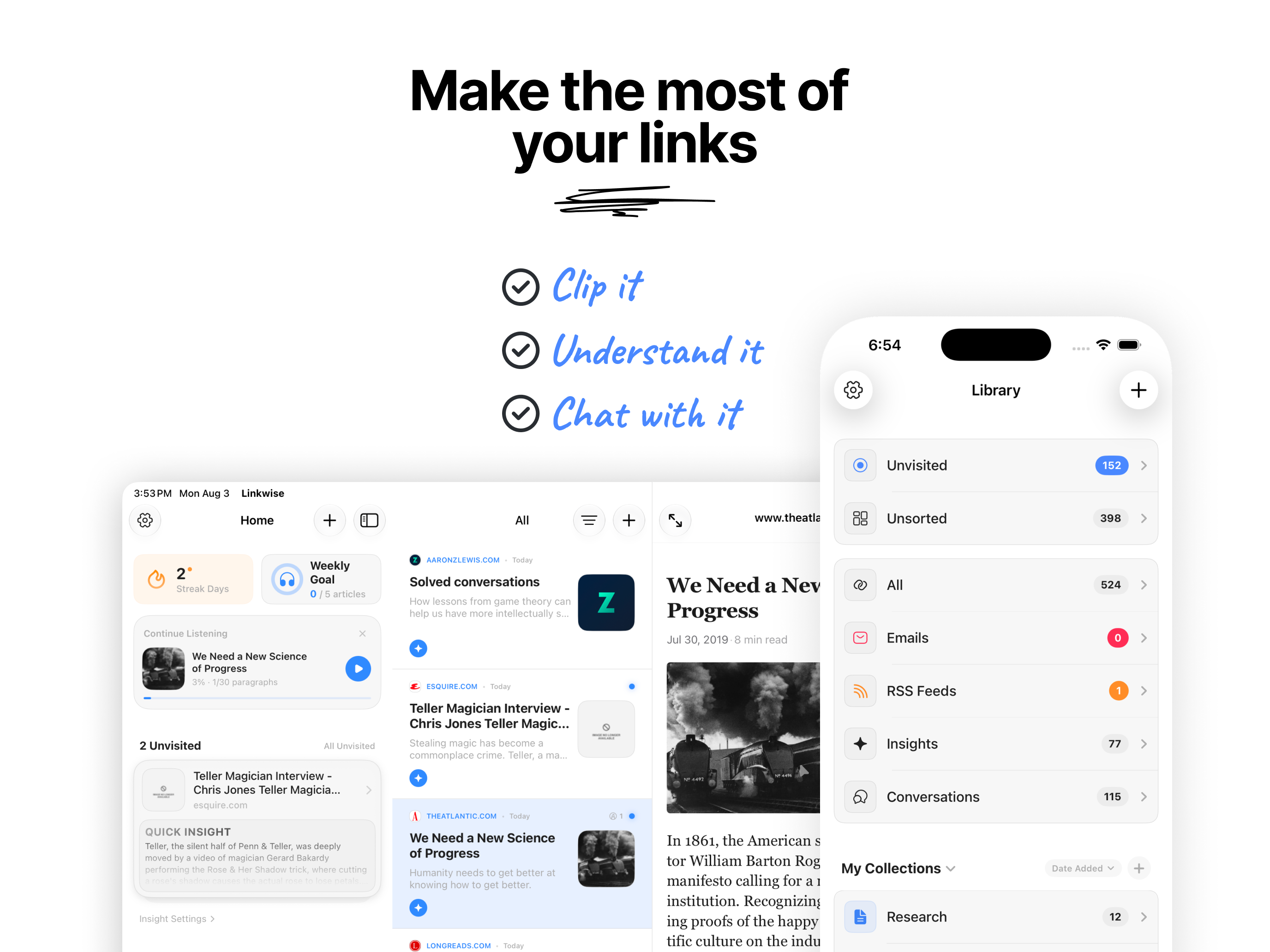 Linkwise: AI Read-It-later app screenshot 20