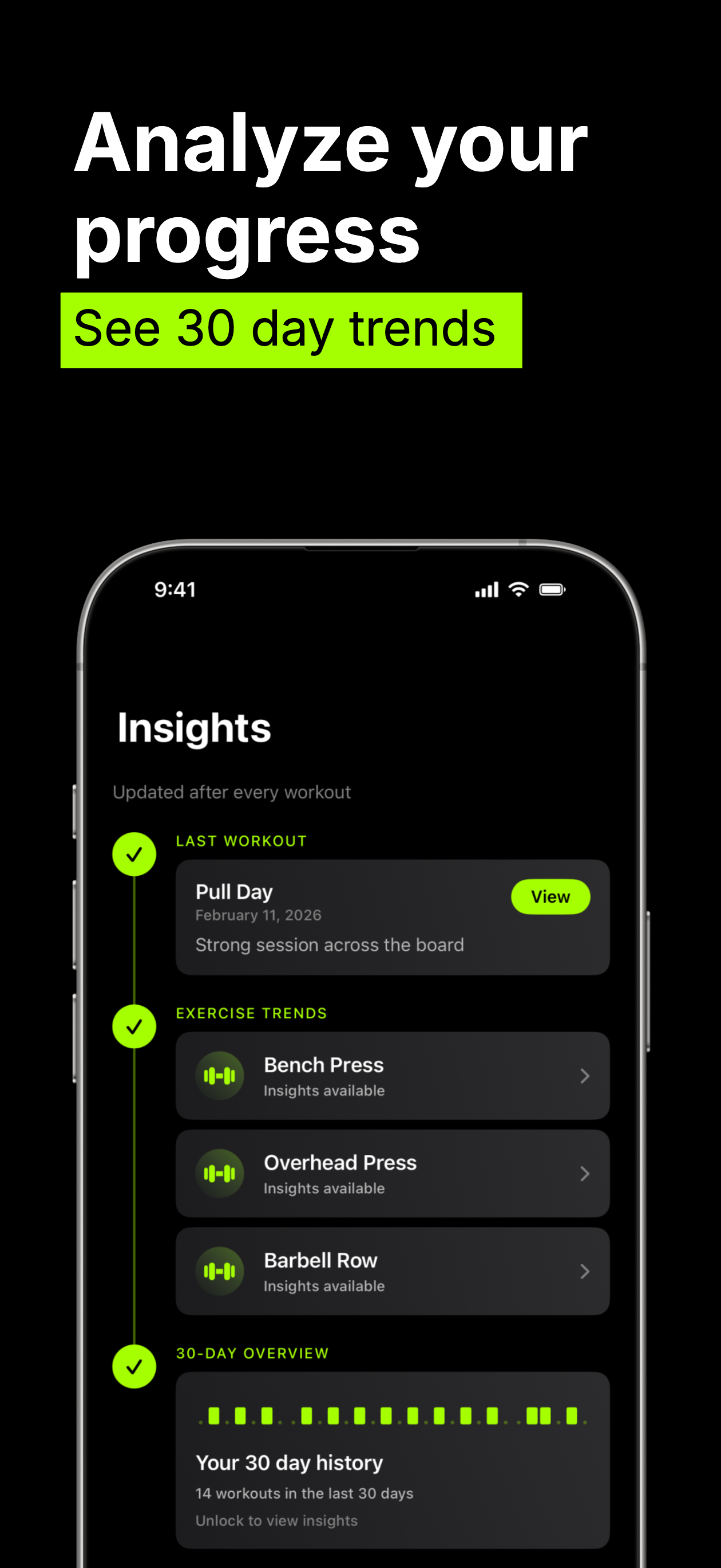 Trainlike: Gym Workout Tracker screenshot 6
