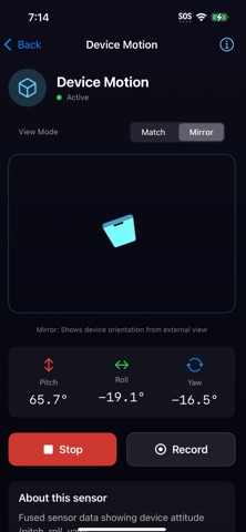 Just Sensors Screenshot 6 of 7