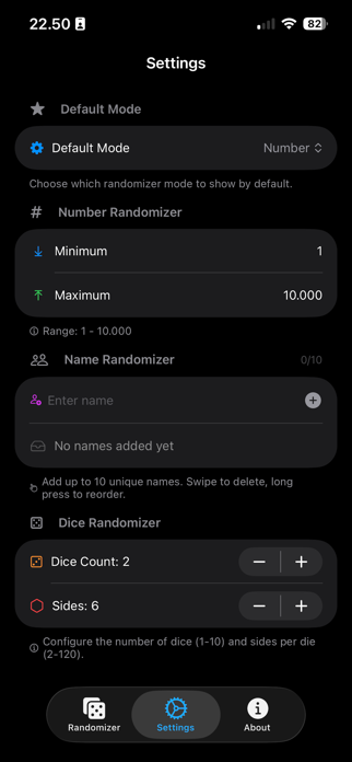 RandomCreator Screenshot 3 of 3