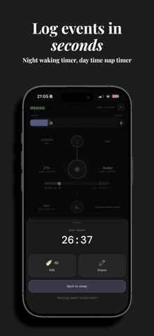 Moss: Baby Sleep Tracker Screenshot 3 of 9