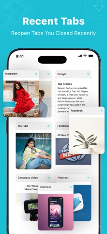 Web Browser - Explorer iPhone screenshot