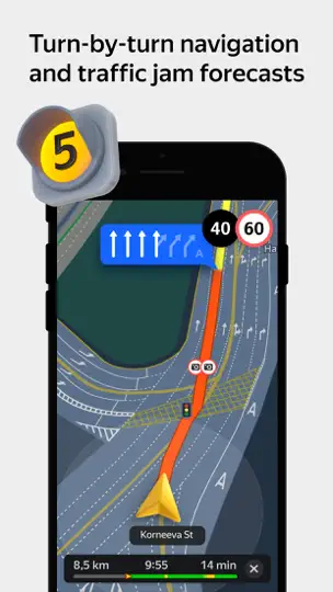 Yandex Maps & Navigator iPhone Screenshot 4