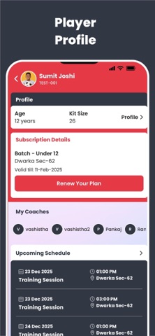 Sportzy iPhone screenshot 2