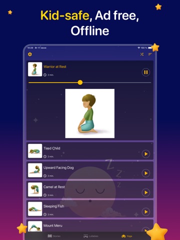 Bedtime Stories for Kids Audio iPad screenshot