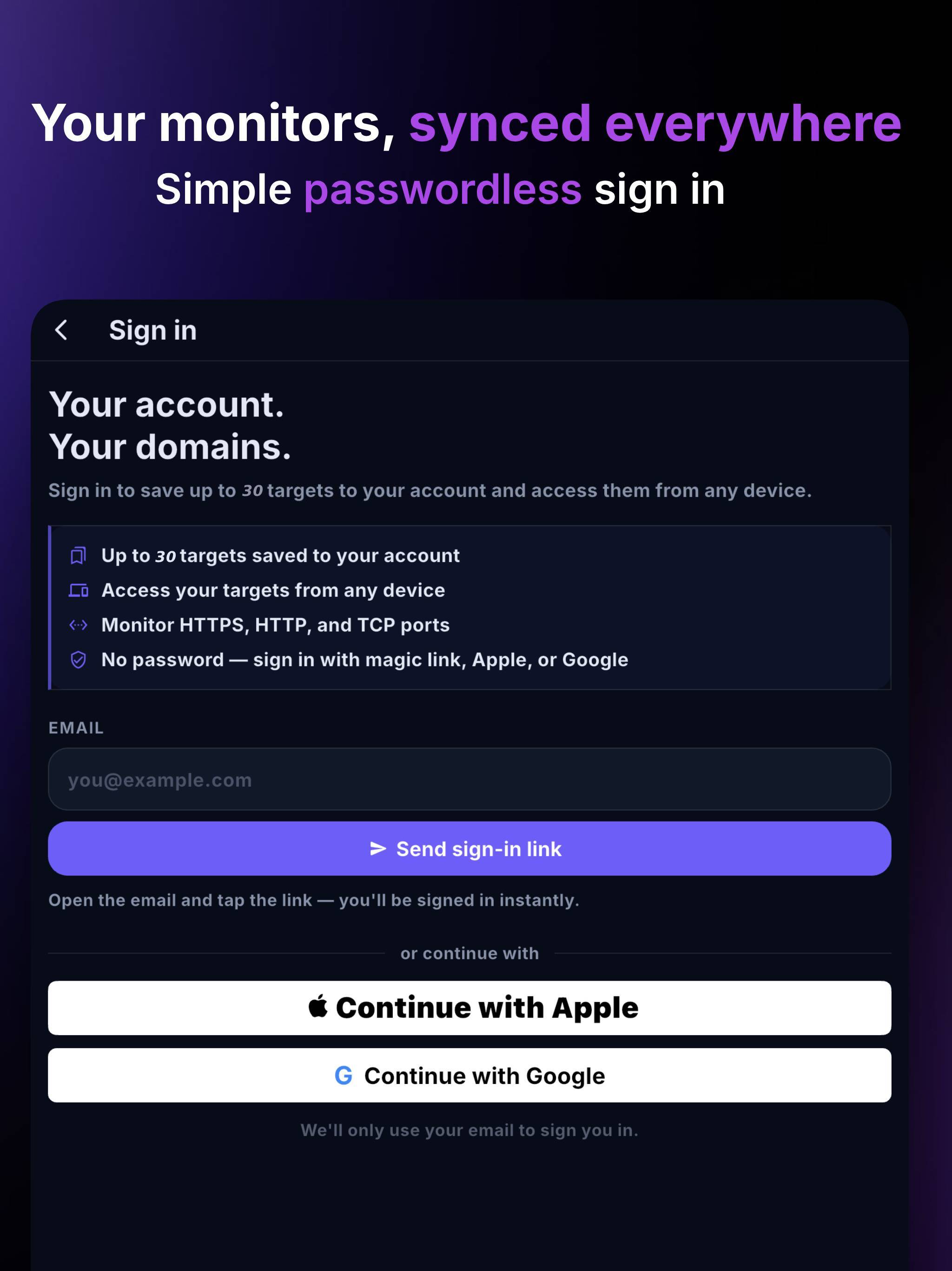 Domain Monitor: SSL & Uptime screenshot 16