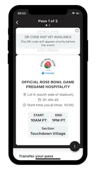 On Location Rose Bowl iphone bilder 2