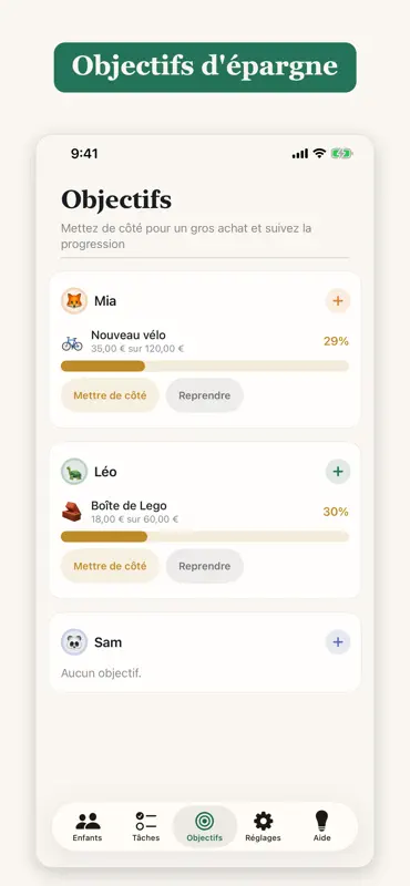 Argent de poche: carnet enfant screenshot 4 of 5