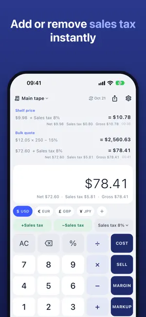Wedge: Calculator & Currency screenshot 2