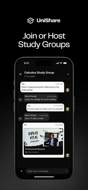 UniShare - Study Smarter screenshot 3