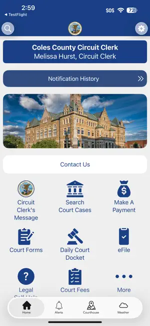 Coles County Circuit Clerk IL screenshot 1