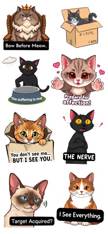 Cats Memes Stickers screenshot