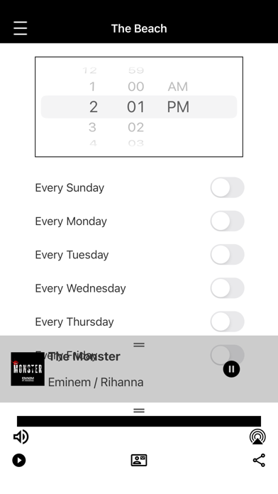 101.7 The Beach iPhone screenshot 4 - Entertainment app