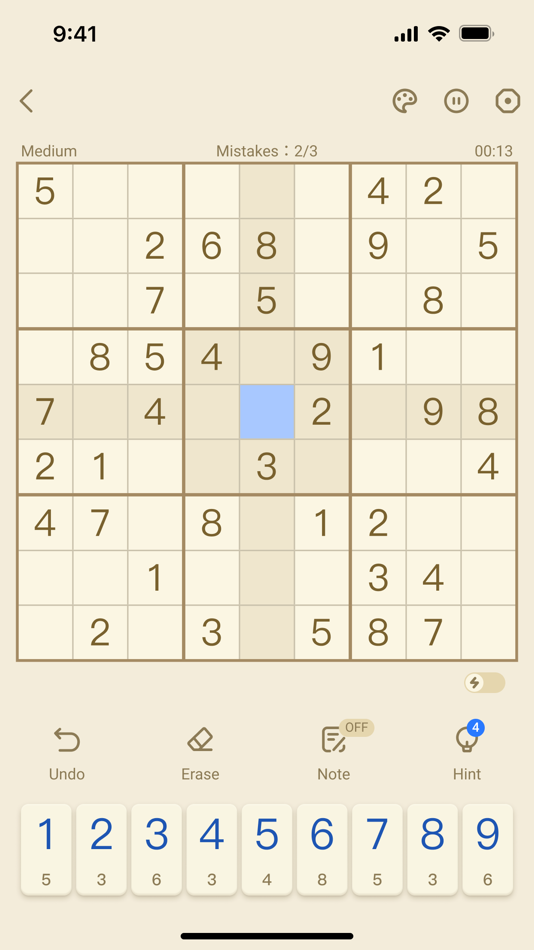 #8. Sudoku : Daily Fun Puzzle Game (iOS) By: 闻暄 王