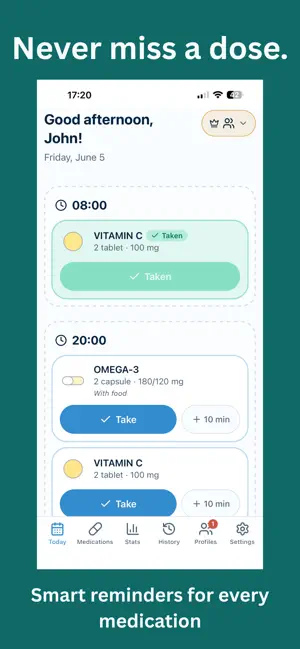 My Medications: Reminder screenshot 1