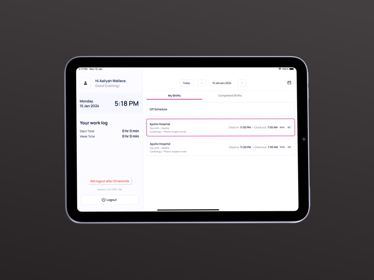 Agalia Clock screenshot-3