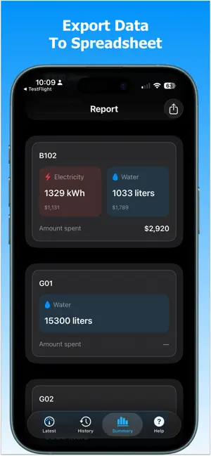 Utility Meters Tracker screenshot 4