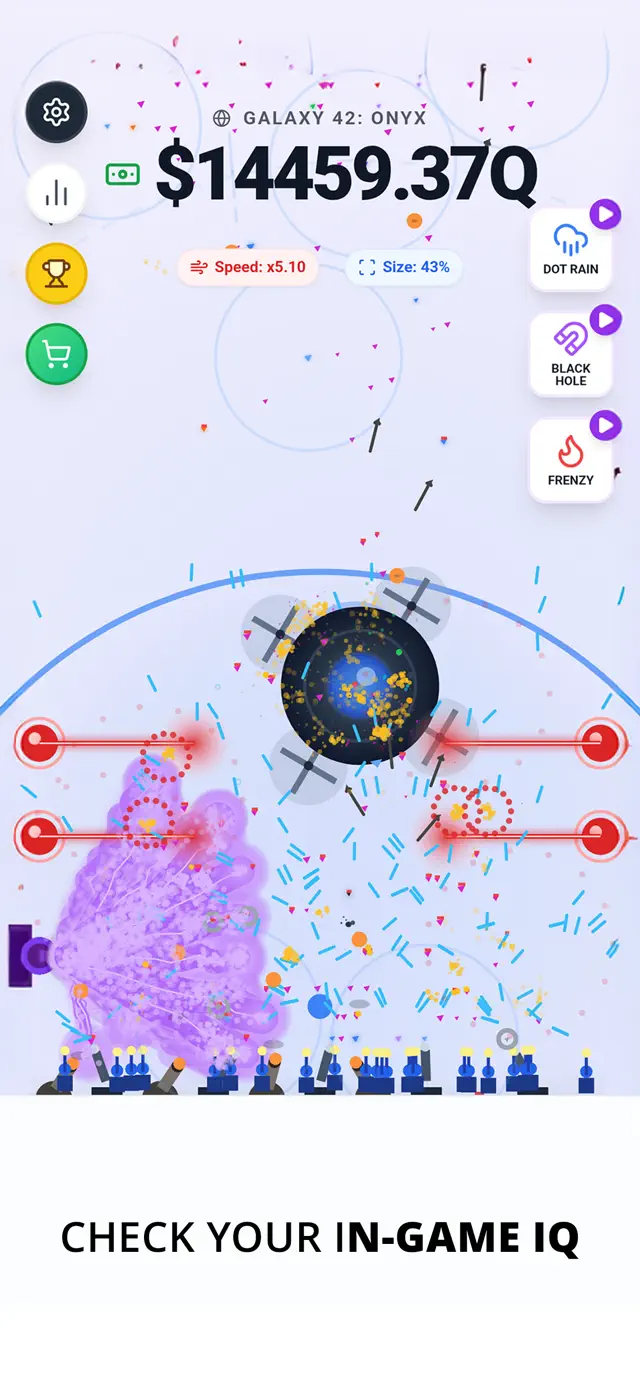 Idle Dot Shooter! screenshot 4