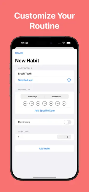 Ascend: Habit Tracker screenshot 4