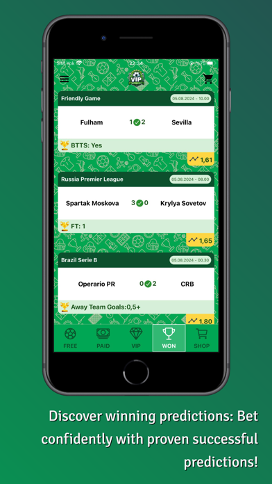 Vip Betting Tips Prediction Screenshot