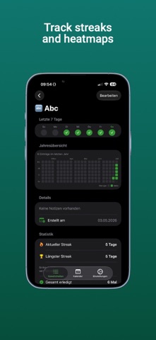 Streakly – Habit Tracker Screenshot 2 of 4