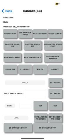 RFR901 APP screenshot