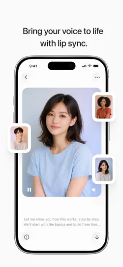 Capture d'écran de ElevenLabs: AI Voice Generator sur iPhone 2