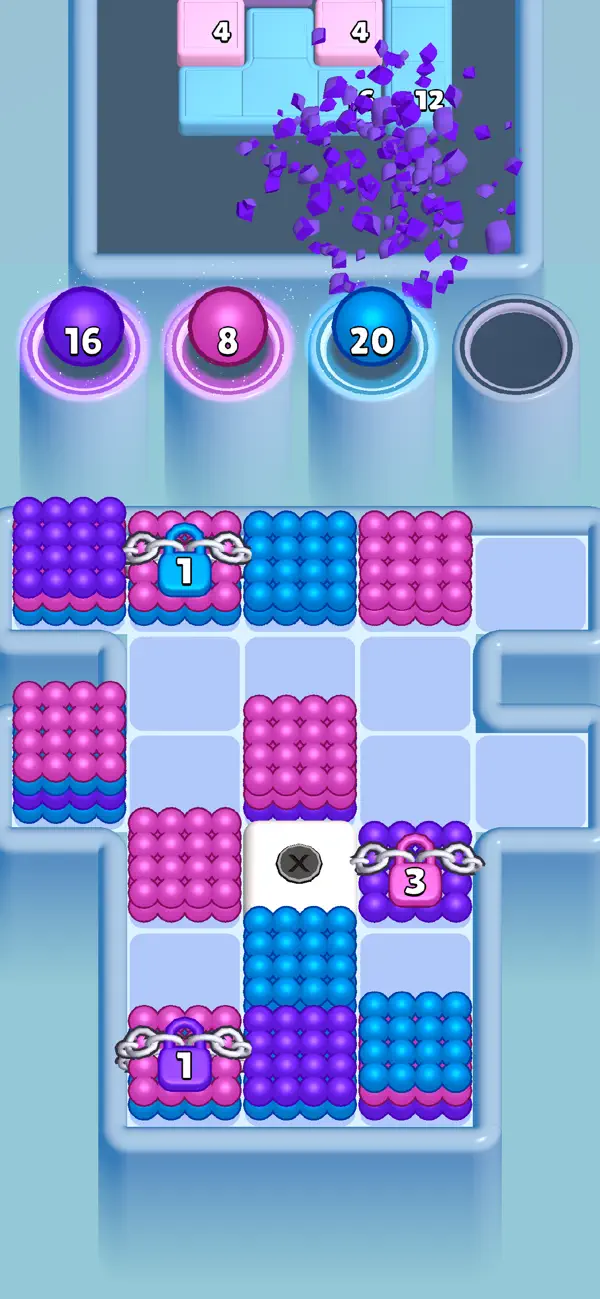 #3. Stack Down (iOS) Podle: Ela Game