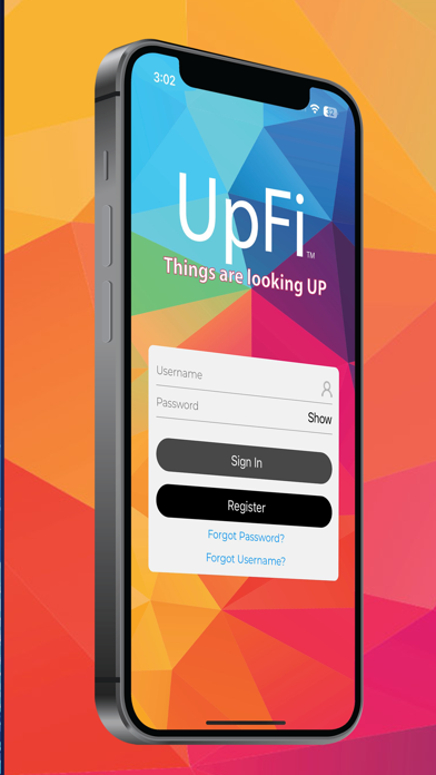 UpFi Wallet Screenshot