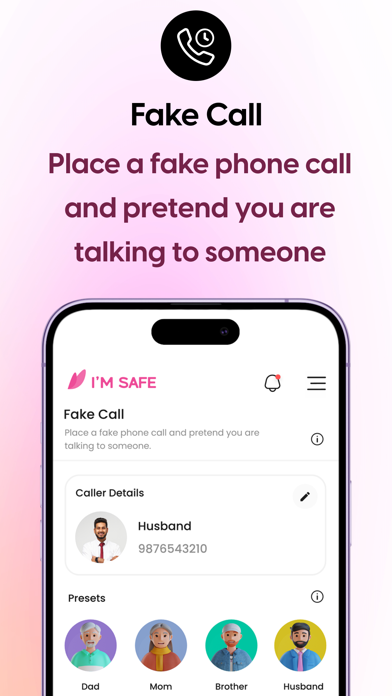 I'M SAFE - Women Safety App Screenshot
