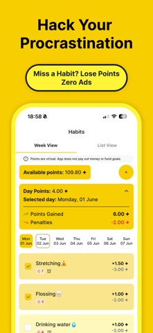 Habit Bank: Habit Tracker screenshot