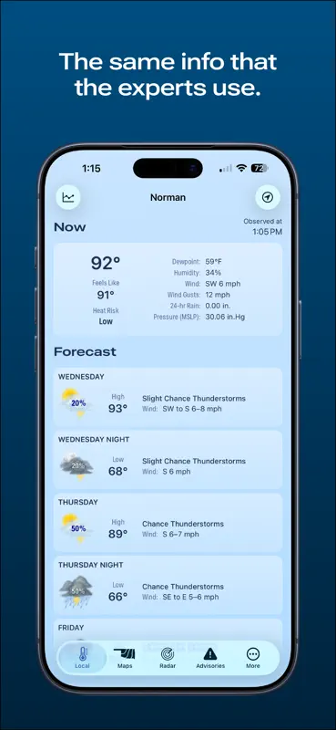 Mesonet screenshot 1 of 6