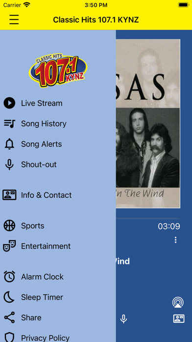 Screenshot #2 pour Classic Hits 107.1