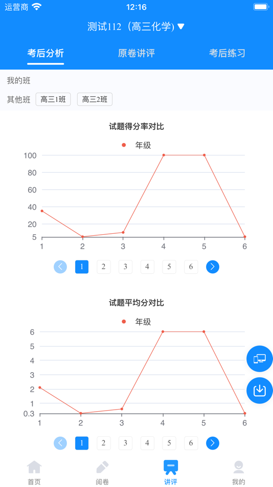 #4. 好分数教师版 (iOS) 由: Guangzhou Aolunzhi Information Technology Co., Ltd.