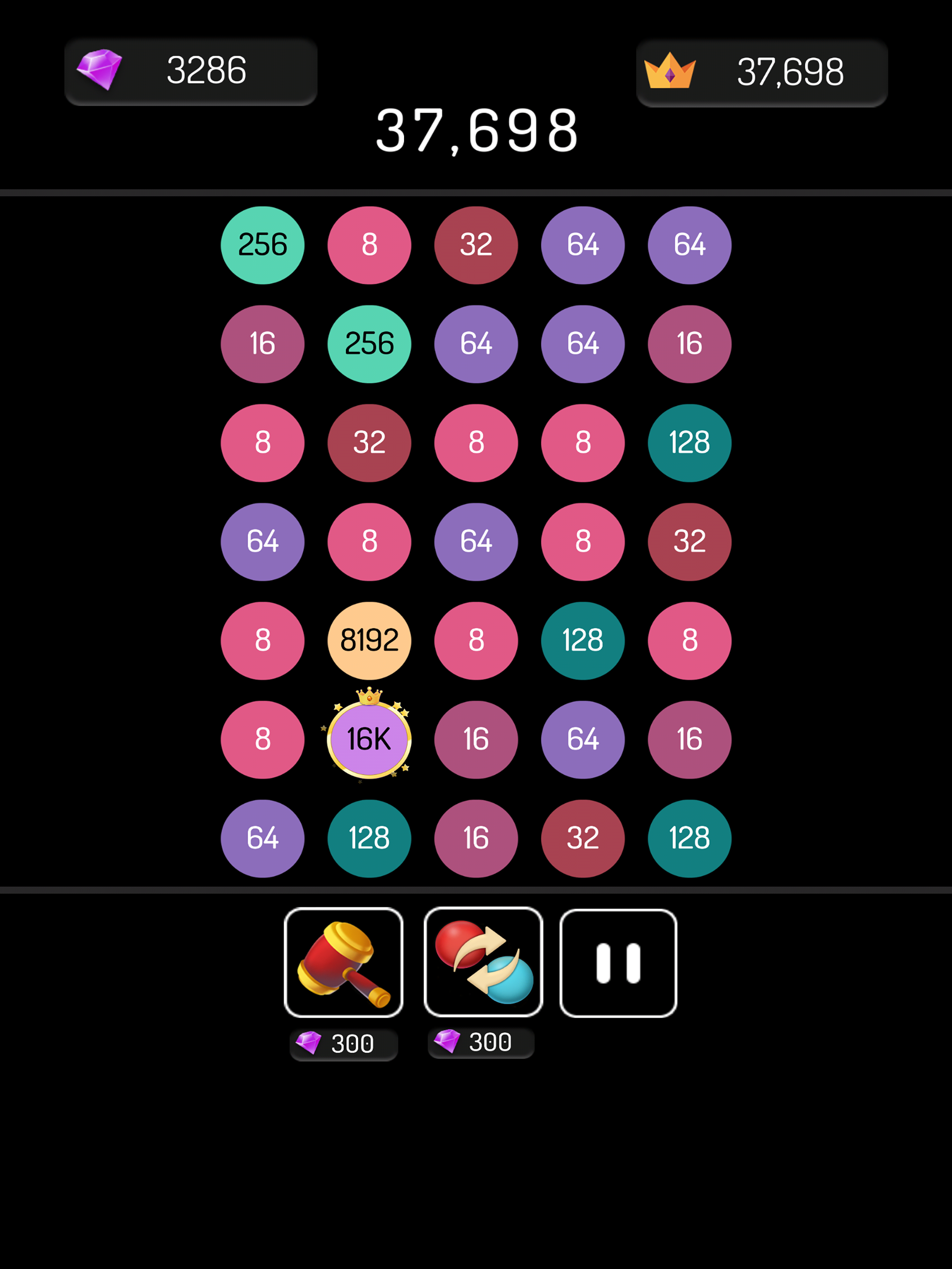 Merge 2248 - Number Game