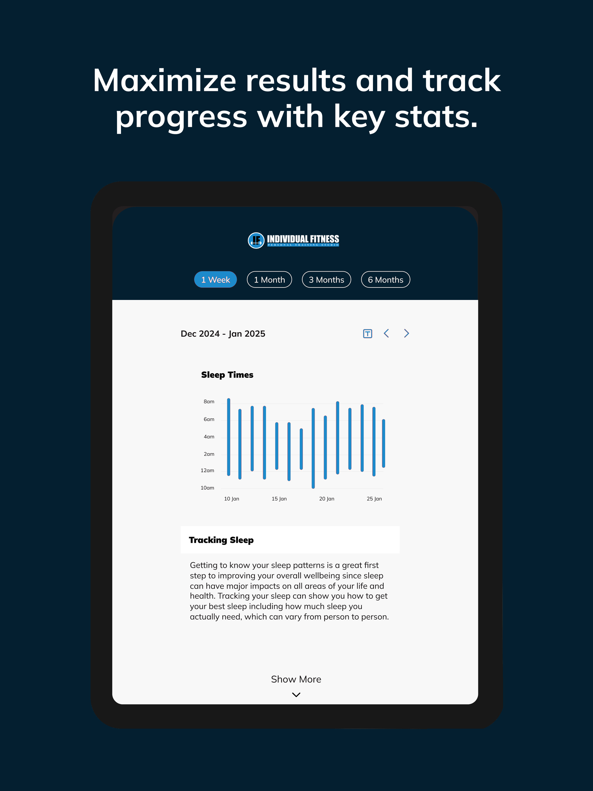 Individual Fitness screenshot 13