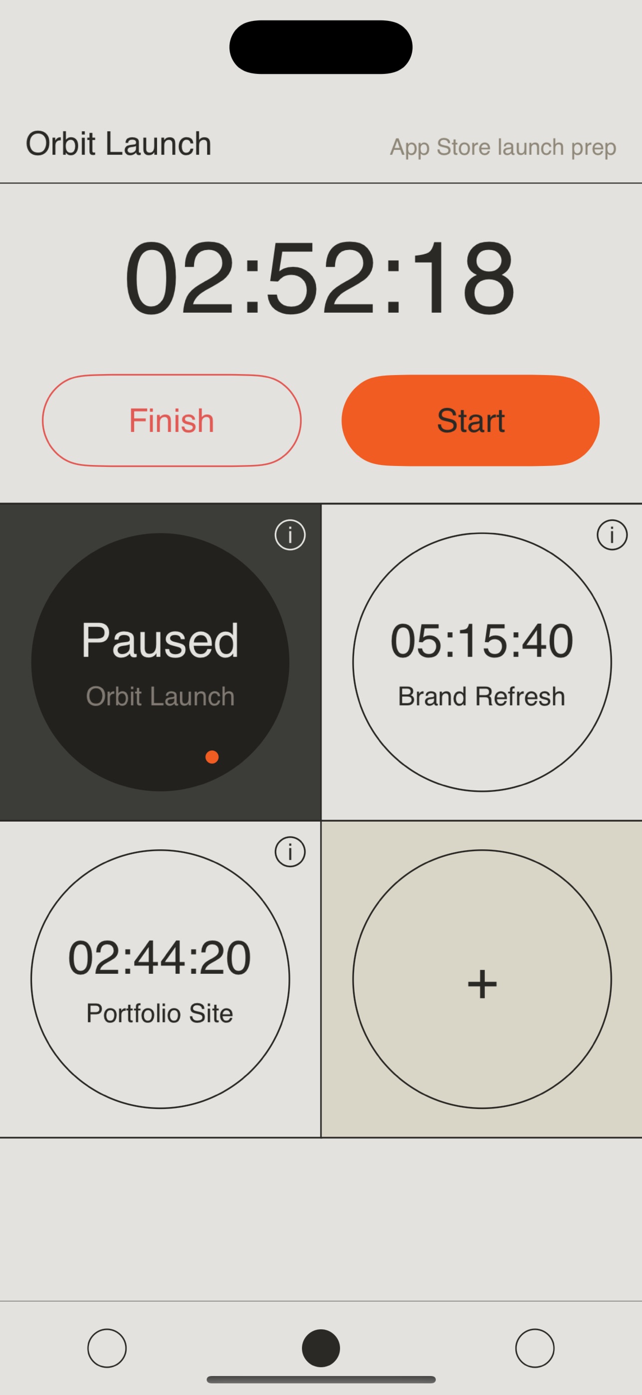 Screenshot 2 of Orbit: Freelance Timer